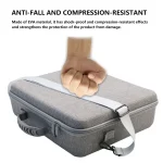 For PS5 Slim Game Console EVA Storage Bag Handbag Carrying Case, 1959 Black, 1959 Gray - Image 6