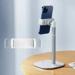 SSKY B09 Live Broadcast Desktop Aluminum Alloy Telescopic Phone Bracket, B09 White, B09 Black