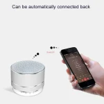 Mini Metal Wireless Bluetooth Speaker - Image 4
