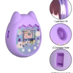 Silicone Cartoon Electronic Pet Protective Case, For Tamagotchi pix Purple, For Tamagotchi pix Blue, For Tamagotchi pix Green, For Tamagotchi pix Pink - Image 4