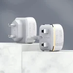 LDNIO A2316C 20W PD+QC 3.0 Phone USB Multi-hole Fast Charger, EU Plug with 8 Pin Cable, EU Plug with USB-C/Type-C Cable, EU Plug with Type-C to 8 Pin Cable, UK Plug with 8 Pin Cable... - Image 2
