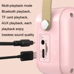 POLVCDG B152 Multi-Functional Small Family KTV Karaoke Microphone Sound Integration, POLVCDG B152 Pink, POLVCDG B152 Green - Image 5