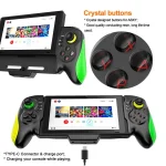 STK-7037 For Switch Game Controller with 6-axis Somatosensory Burst Function, STK-7037 (Yellow Green), STK-7037 (Blue Red) - Image 4