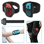 For Switch Joycon Ring Leg Strap Adjustable Elastic Band