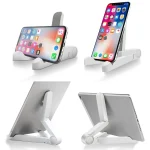 54356 Multifunctional Desktop Universal Foldable Triangular Phone Holder - Image 2