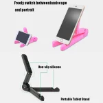 54356 Multifunctional Desktop Universal Foldable Triangular Phone Holder - Image 4