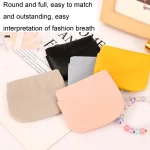 Portable Lipstick PU Case Mini Coin Cases Headphones Bag, Yellow, Pink, Light Blue, Light Grey, Black - Image 2