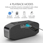 M5 Portable 6D Surround Sound Digital Display Bluetooth Speaker - Image 4