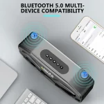M5 Portable 6D Surround Sound Digital Display Bluetooth Speaker - Image 5
