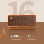 Edifier M230 Retro Classic Desktop Portable Wireless Bluetooth 5.0 Wood Speaker - Image 4