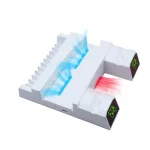 For PS5 SYP5-5088 Handle Dual Charging Cooling Fan With Disc Storage Rack - Image 2