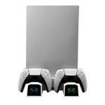 For PS5 SYP5-5088 Handle Dual Charging Cooling Fan With Disc Storage Rack - Image 4