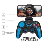 VR SHINECON S9 For Android/iOS Phones Wireless Bluetooth Direct Play Game Handle With Holder, S9 - Image 3