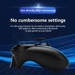 VR SHINECON S9 For Android/iOS Phones Wireless Bluetooth Direct Play Game Handle With Holder, S9 - Image 6