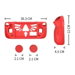 For Steam Deck V V4-1 Silicone Non-slip Protective Case for Pocket Consoles with Holder Function, V4-1Black), V4-1(Red), V4-1(Green), V4-1(Blue) - Image 2
