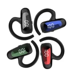 Bone Conduction Concepts Digital Display Stereo Bluetooth Earphones, Style:, Single Ear, Dual Ears With Charging Warehouse - Image 5