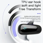 Bone Conduction Concepts Digital Display Stereo Bluetooth Earphones, Style:, Single Ear, Dual Ears With Charging Warehouse - Image 6
