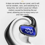 M-K8 Bluetooth Headset Ear Hanging Business Model Air Conduction Earphone, M-K8 Green, M-K8 Black, M-K8 Red, M-K8 Blue - Image 6