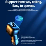 M5 Digital Display Bluetooth Headset Mini In-ear Invisible Headphones, M5 Pink, M5 Green, M5 Black, M5 White, M5 Skin Color - Image 5