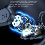 YX02 With Digital Display Hanging Ear Bone Conduction Bluetooth Headset, YX02 Pink, YX02 Black, YX02 Grey, YX02 Red - Image 3