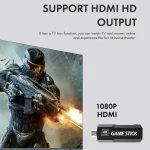 GD10 2.4G Wireless 4K HD TV Game Console PSP Game Box, Without Memory Card, 32G Built-in 15,000 Games, 64G Built-in 30,000 Games, 128G Built-in 40,000 Games - Image 6