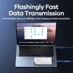 240W Fast Charging Data Cable,Length:1m, USB2.0, USB4.0 - Image 5