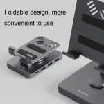 Blueendless 4K HD 60Hz Type-C/USB-C Expansion Dock Mobile Phone Tablet Holder , Spec:, 10 in 1, 11 in 1 - Image 7