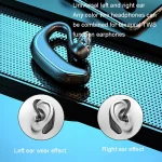 M-800 Left and Right Rotation Business Stereo Bluetooth Earphone, M-800 Grey, M-800 Skin Color, M-800 White, M-800 Black, M-800 Blue - Image 4