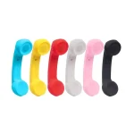 Bluetooth Wireless Connection Retro Microphone External Mobile Phone Handset, Bluetooth Yellow, Bluetooth Red, Bluetooth Pink, Bluetooth Black, Bluetooth White, Bluetooth Sky Blue - Image 2