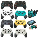 For Switch/ Switch OLED/Switch Lite Bluetooth Handle 6-axis Wireless Gamepad, Yellow, Green, Silver Gray, Left Red Right Blue, Left Blue Right Red, Left Green Right Blue, Left Blue Right Green... - Image 2