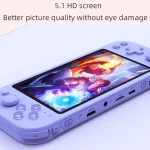 RG3000 Handheld Game Console Support Double Handle Mini Game Console, RG3000 Pink, RG3000 Gray, RG3000 Purple, RG3000 Green, RG3000 Yellow - Image 5