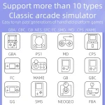 RG3000 Handheld Game Console Support Double Handle Mini Game Console, RG3000 Pink, RG3000 Gray, RG3000 Purple, RG3000 Green, RG3000 Yellow - Image 9