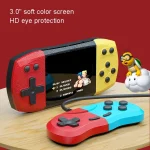 F1 3 Inch Horizontal Screen 620 In 1 Large Screen Pocket Console, Style:, Single Player Red Blue, Single Player Red Yellow, Single Player Black, Double Player Red Blue, Double Player Red Yellow... - Image 5