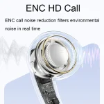 REMAX ClearBuds C1 In-Ear Wireless Music Headphones Low Delayed Bluetooth Headset - Image 3