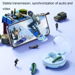 REMAX ClearBuds C1 In-Ear Wireless Music Headphones Low Delayed Bluetooth Headset - Image 5