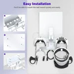 For PS5 / PS VR2 Series JYS JYS-P5163 Helmet Headset Host Handle Storage Rack - Image 6