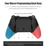 For Nintendo Switch / Switch Lite HS-SW531 Programmable Game Bluetooth Wireless Handle, HS-SW531 - Image 5