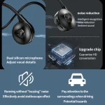 M1S Bone Conduction Stereo Vibrator Speaker Bluetooth Earphones, M1S Green, M1S Black, M1S Pink, M1S Red - Image 5