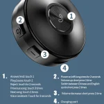 M1S Bone Conduction Stereo Vibrator Speaker Bluetooth Earphones, M1S Green, M1S Black, M1S Pink, M1S Red - Image 8