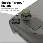 005 for Steam Deck Game Console Joystick Cap Set Anti-skid Combination Button Cap, Black, Green, Purple, Yellow - Image 3