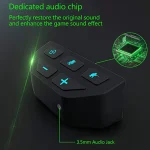 For Microsoft Xbox One S / X / Elite HS-XO193A Gamepad Sound Enhancer 3.5mm Converter Headphone Adapter, For Xbox One S / X / Elite - Image 6