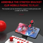 Y01 Bluetooth Wireless 2.4G Joystick Gamepad, White Red, White Black, Black - Image 6