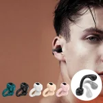 M10 IPX5 Waterproof Ear Clip Bluetooth Earphones, Style:, M10 Single White, M10 Single Pink, M10 Single Skin Color, M10 Single Green, M10 Single Black, M10 Doble White, M10 Doble Pink, M10 Doble Gr... - Image 10