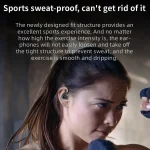 F8 Hanging Ear Stereo Wireless Bluetooth Earphones With Charging Bin, With Charging Bin(Blue Double Ear), With Charging Bin(Black Double Ear), With Charging Bin(Red Double Ear)... - Image 8