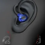 F8 Hanging Ear Stereo Wireless Bluetooth Earphones With Charging Bin, With Charging Bin(Blue Double Ear), With Charging Bin(Black Double Ear), With Charging Bin(Red Double Ear)... - Image 9