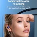 F8 Hanging Ear Stereo Wireless Bluetooth Earphones With Charging Bin, With Charging Bin(Green Single Ear), With Charging Bin(Black Single Ear), With Charging Bin(Blue Single Ear)... - Image 10