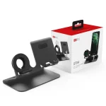 AhaStyle ST04 Aluminum Alloy Charging Base, For 4-8 inch Smart Phone&Apple Watch Series, ST04 (Black), ST04 (Rose Gold), ST04 (Silver) - Image 6