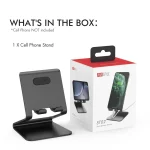 AhaStyle ST02 Mobile Phone Aluminum Alloy Fixed Bracket Storage Charging Base, ST02 (Black), ST02 (Rose Gold), ST02 (Silver) - Image 6