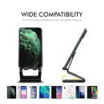 AhaStyle ST02 Mobile Phone Aluminum Alloy Fixed Bracket Storage Charging Base, ST02 (Black), ST02 (Rose Gold), ST02 (Silver) - Image 2