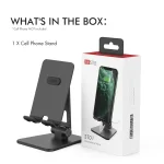 AhaStyle ST01 Double Swivel Aluminum Alloy Convenient Phone Charging Stand Base, ST01 (Black), ST01 (Silver) - Image 7